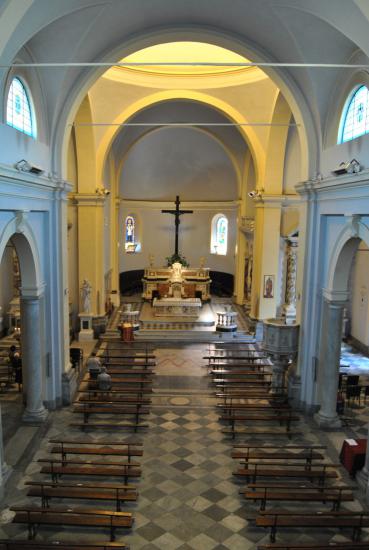 Chiesa di Querceta - Santa Maria Lauretana, navata centrale