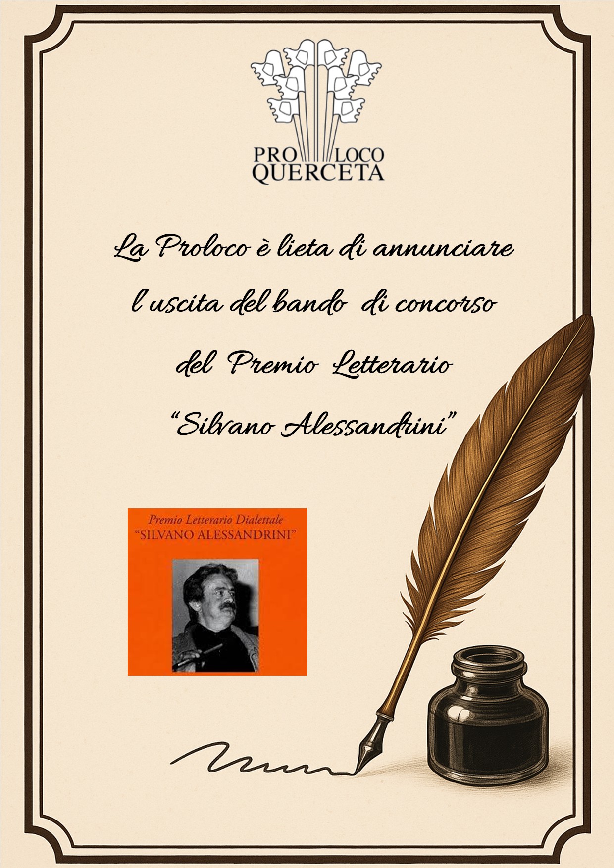 Bando di concorso per il premio letterario