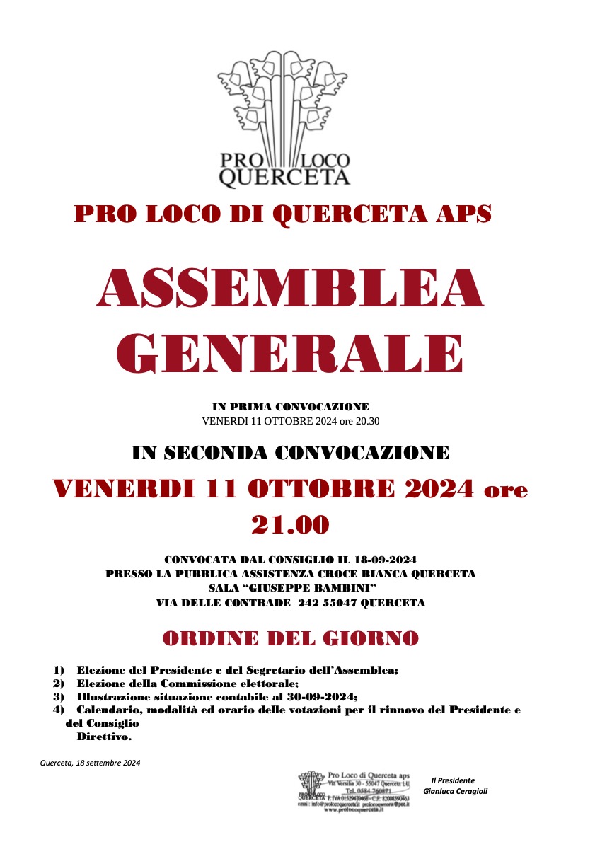 Assemblea Generale 2024